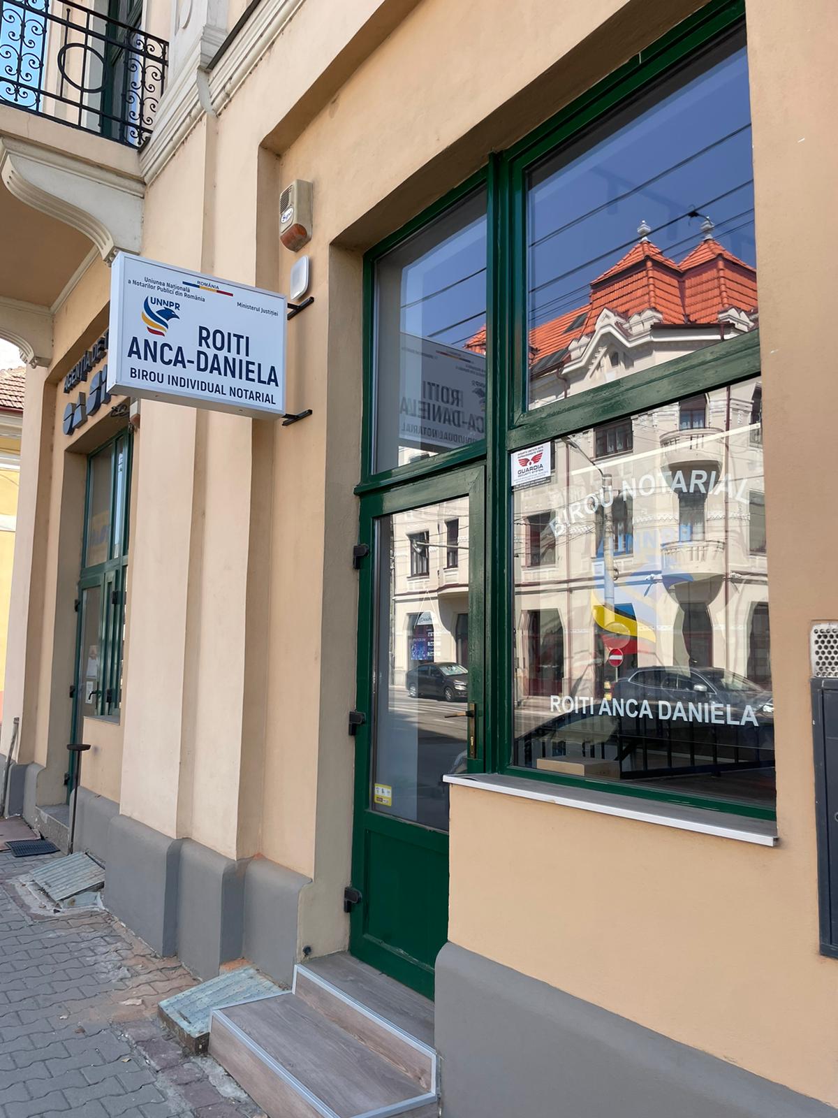 Birou Individual Notarial Roiti Anca Daniela